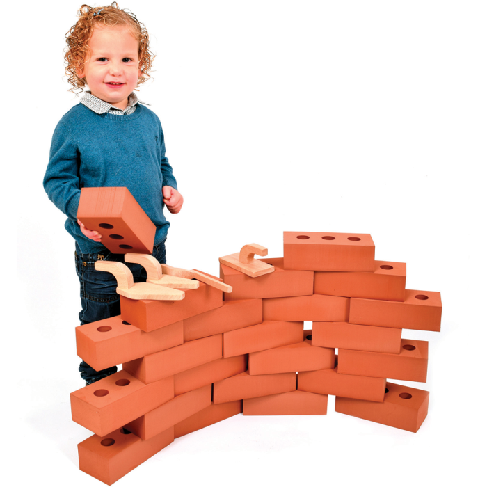 Foam Play Building Blocks Bricks Set of 25 Snoezelen Multi Sensory Environments and Sensory Equipment Rompa