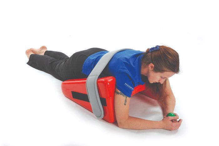 Seat Wedge with Lumbar Roll — Perfect Postures