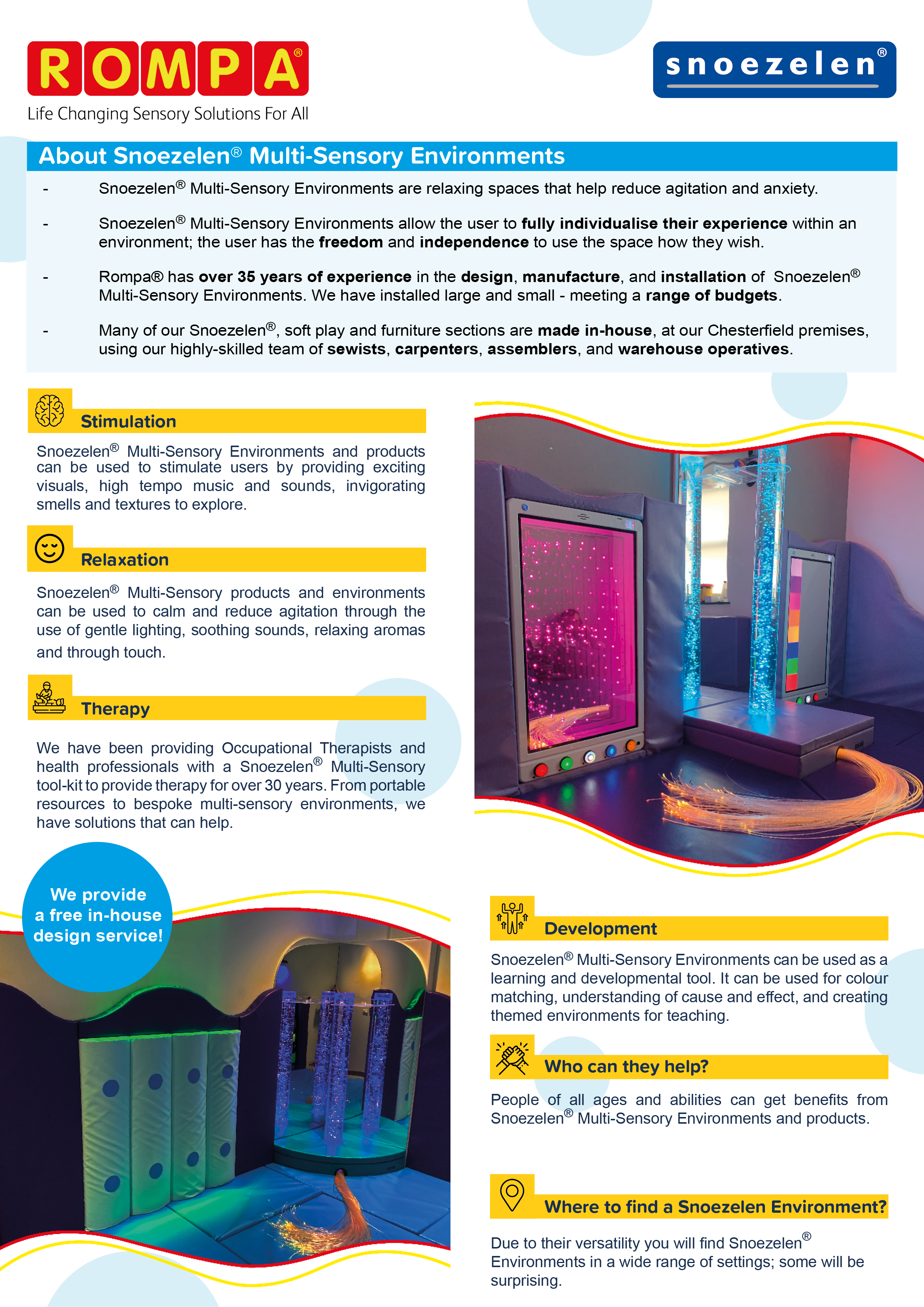 What is Snoezelen? A look inside the new sensory room at